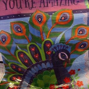 Colorful Peacock Diamond Painting Canvas